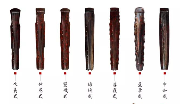 郑州市十四种常见古琴样式（图集）